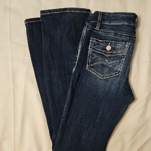 Daytrip Virgo Dark Indigo Boot Cut Jeans 26XL